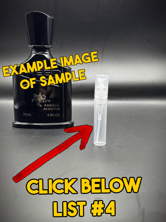 3ml Fragrance Decant List