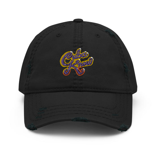 Cubaknow// Ball Sprayer Squad Distressed Dad Hat